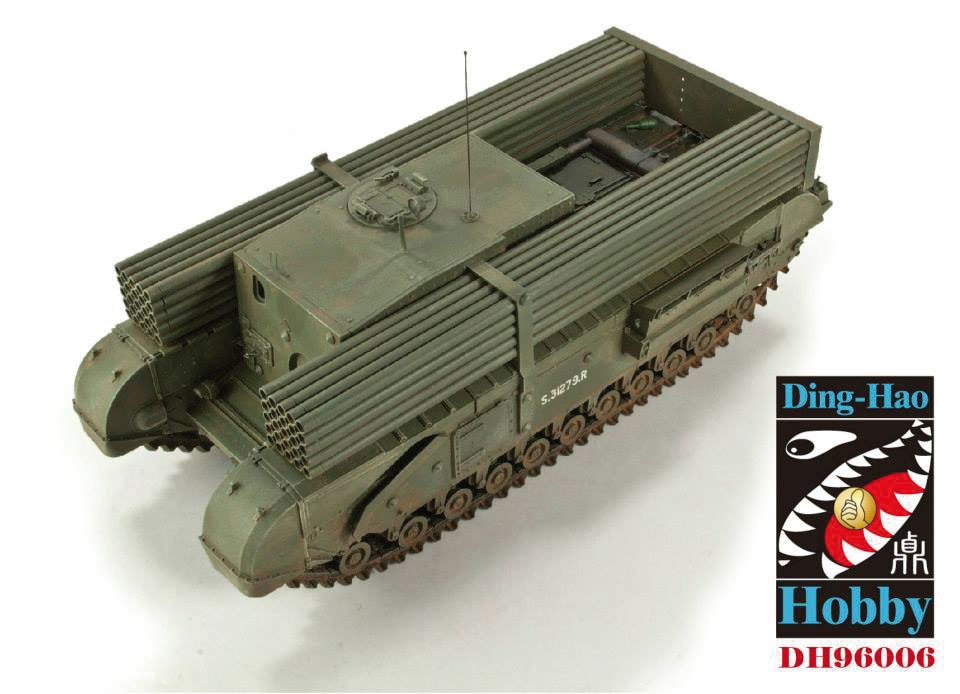 Afv Club - 1/35 British 3 Inch gun Churchill tank & Afv Club - 1/35 British 3 Inch gun Churchill tank &